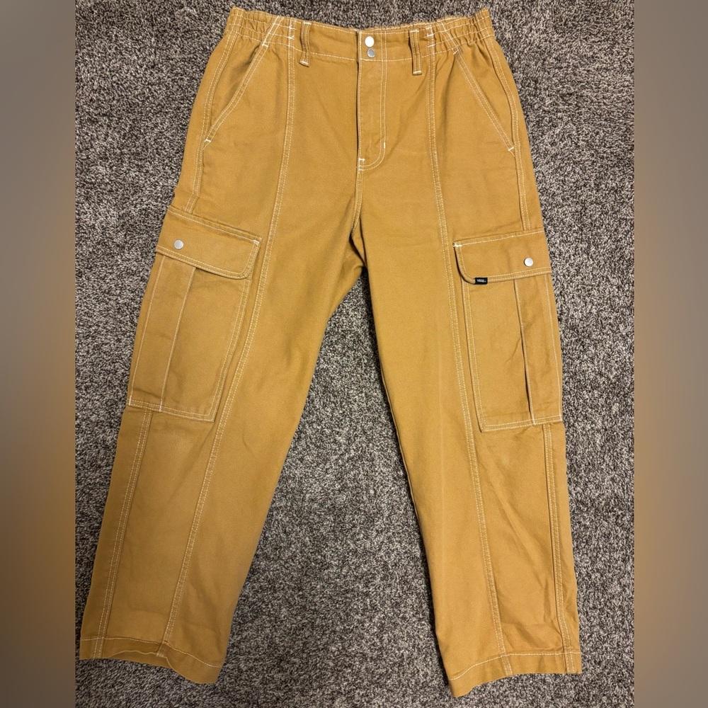 Women Van’s Sidewalk Cargo Pants- large